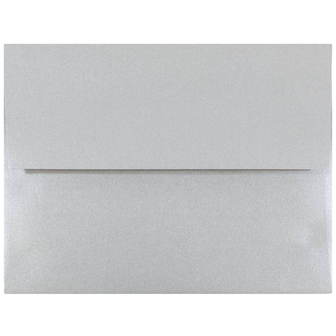 JAM Paper 4.375" x 5.75" Metallic Invitation Envelopes, 25ct.